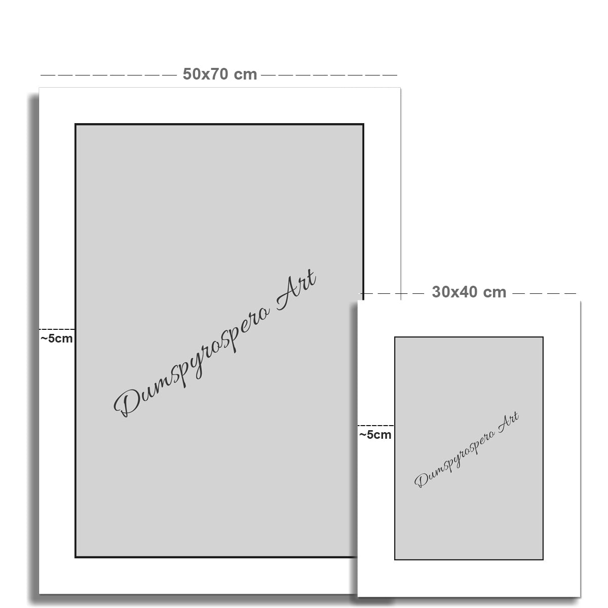 Under the Pier (Landscape) - Poster