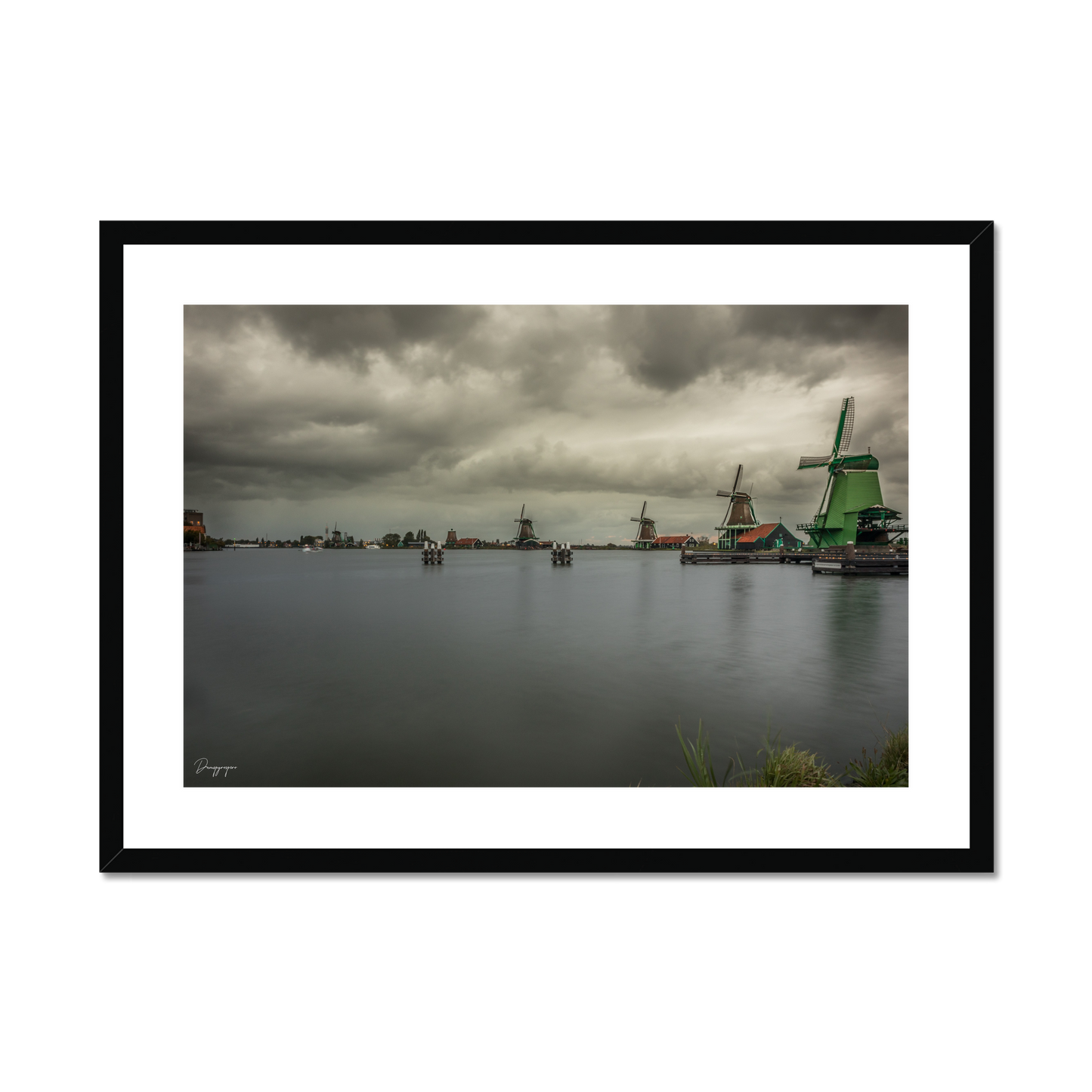 Windville (Landscape) - Framed Art