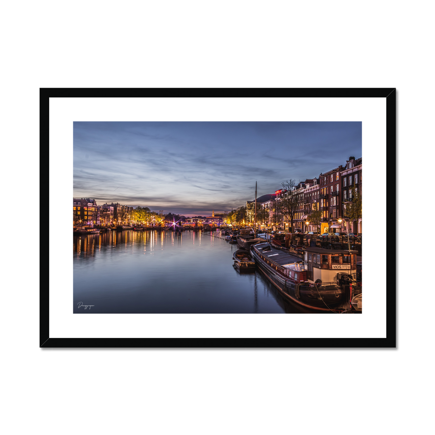 Amsterdam Bliss - Framed Art