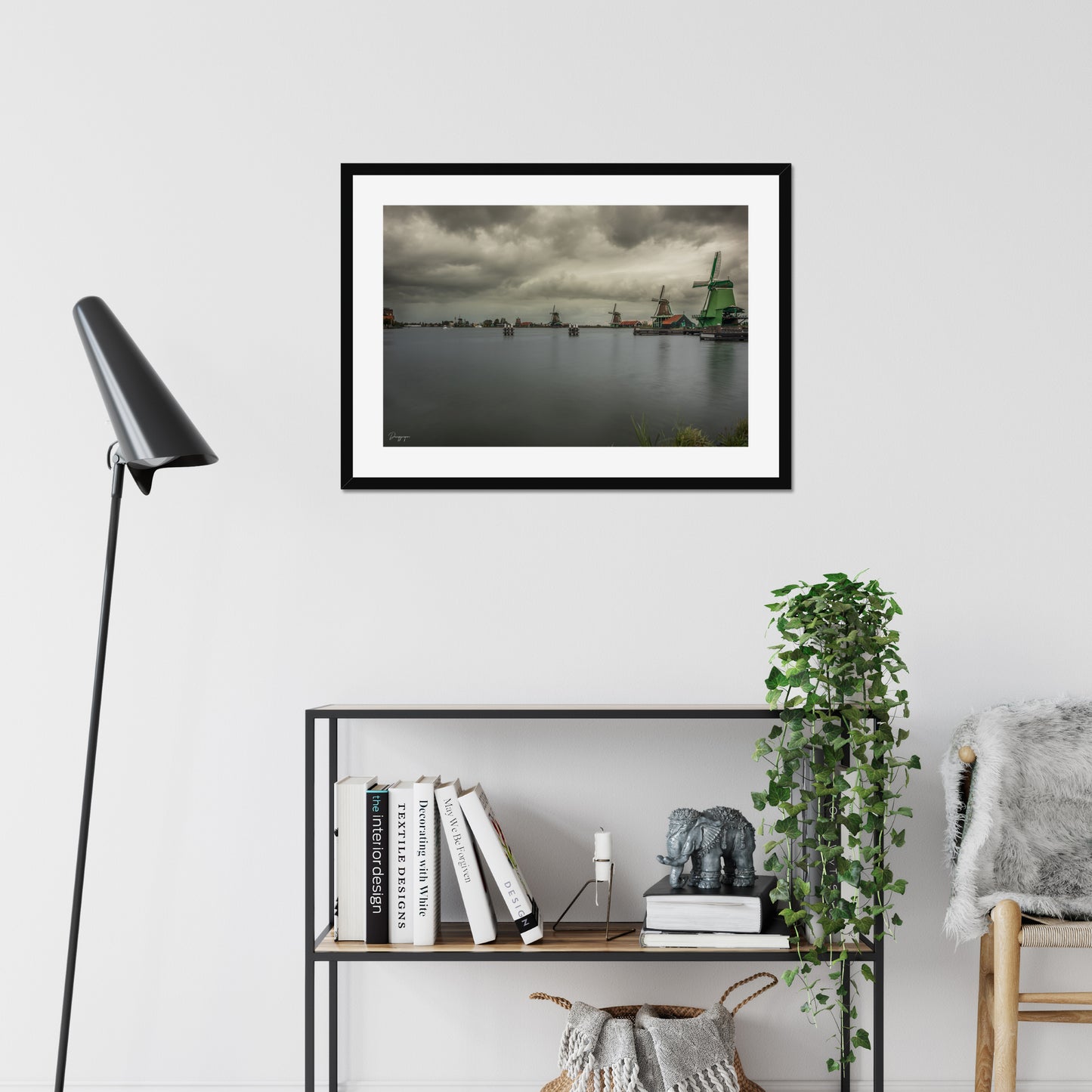 Windville (Landscape) - Framed Art