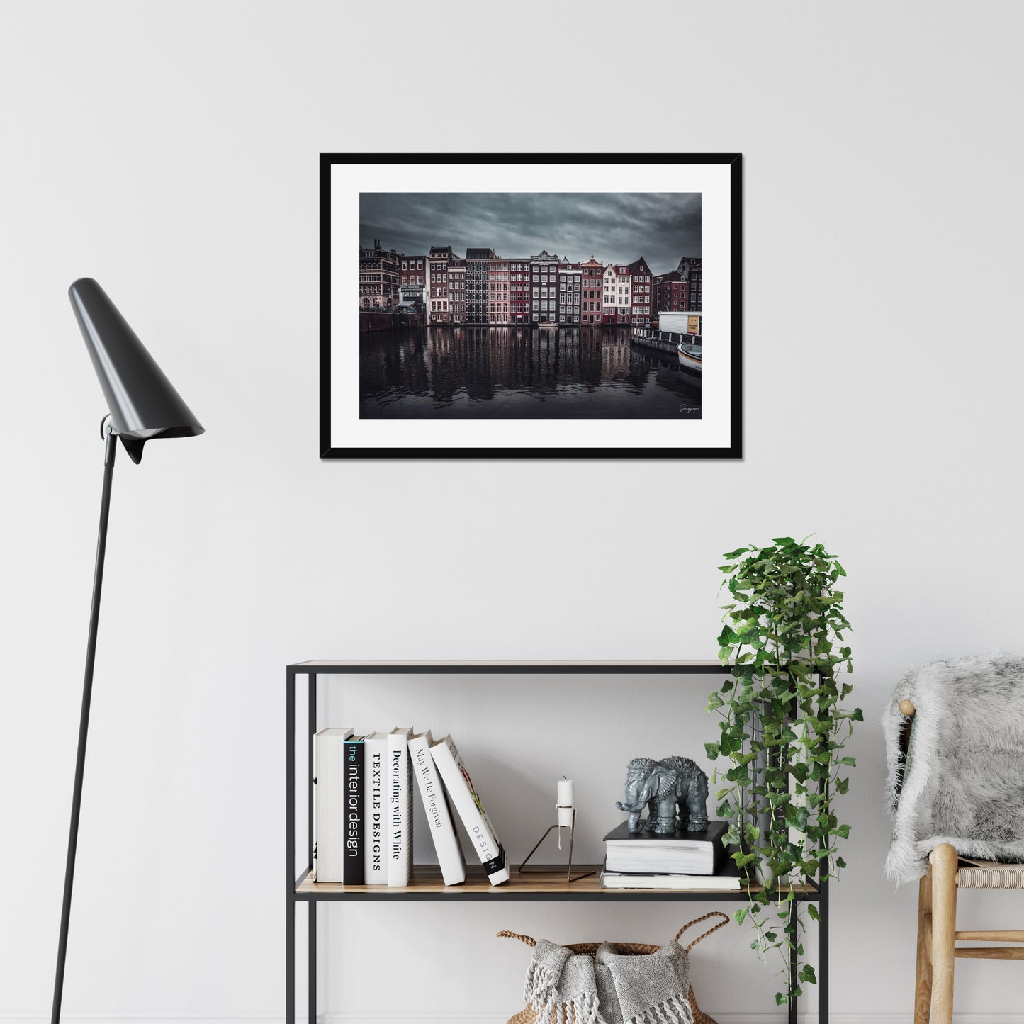 Houses of Amsterdam - Framed Art