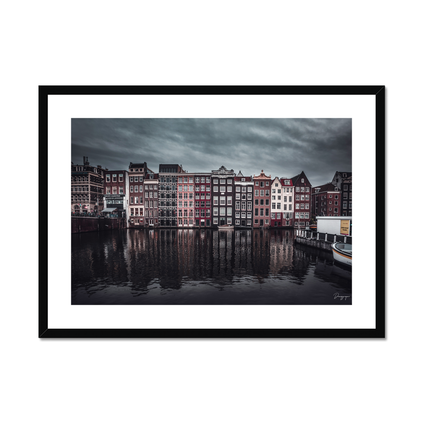 Houses of Amsterdam - Framed Art