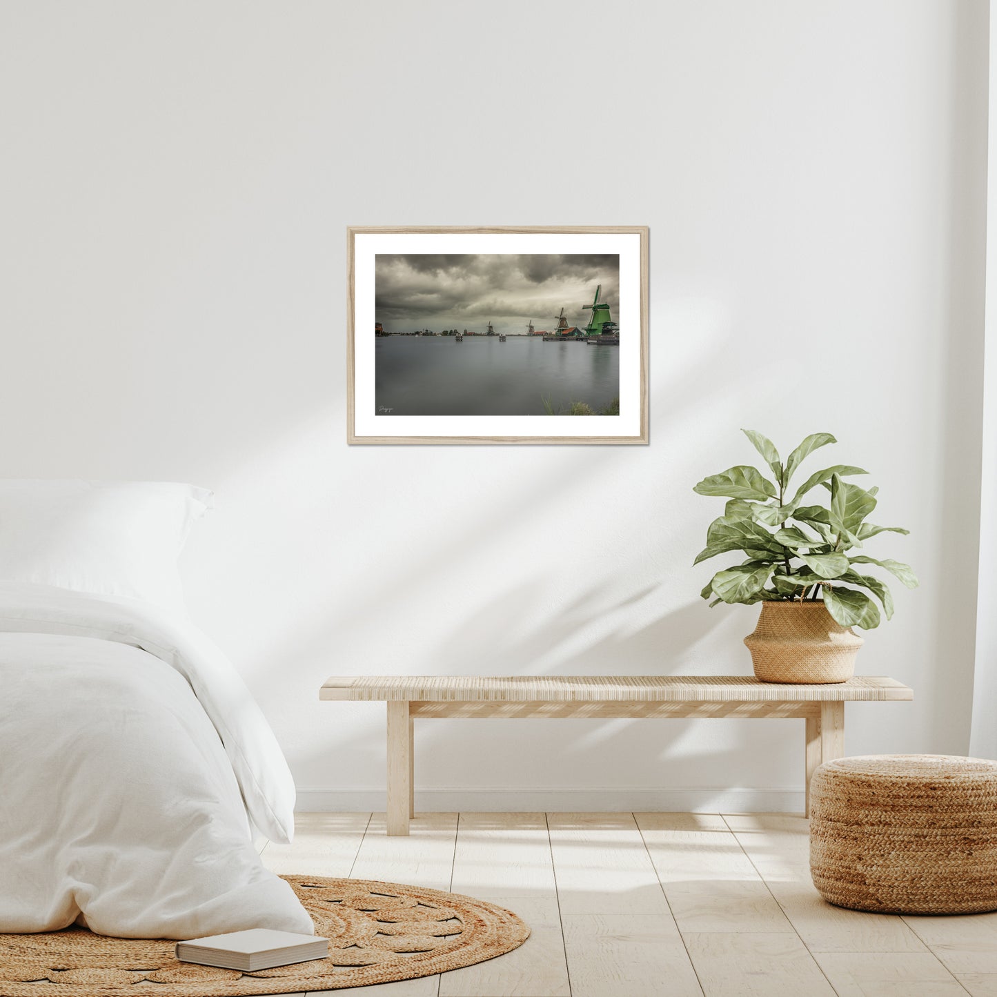 Windville (Landscape) - Framed Art