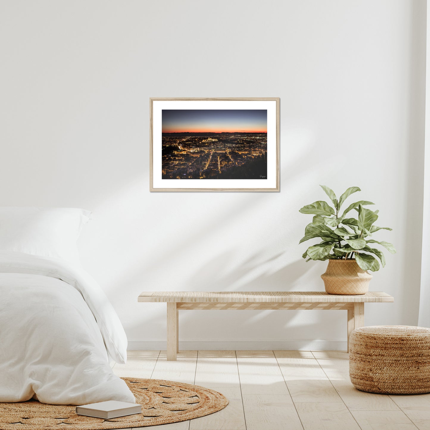Urban Flames - Framed Art