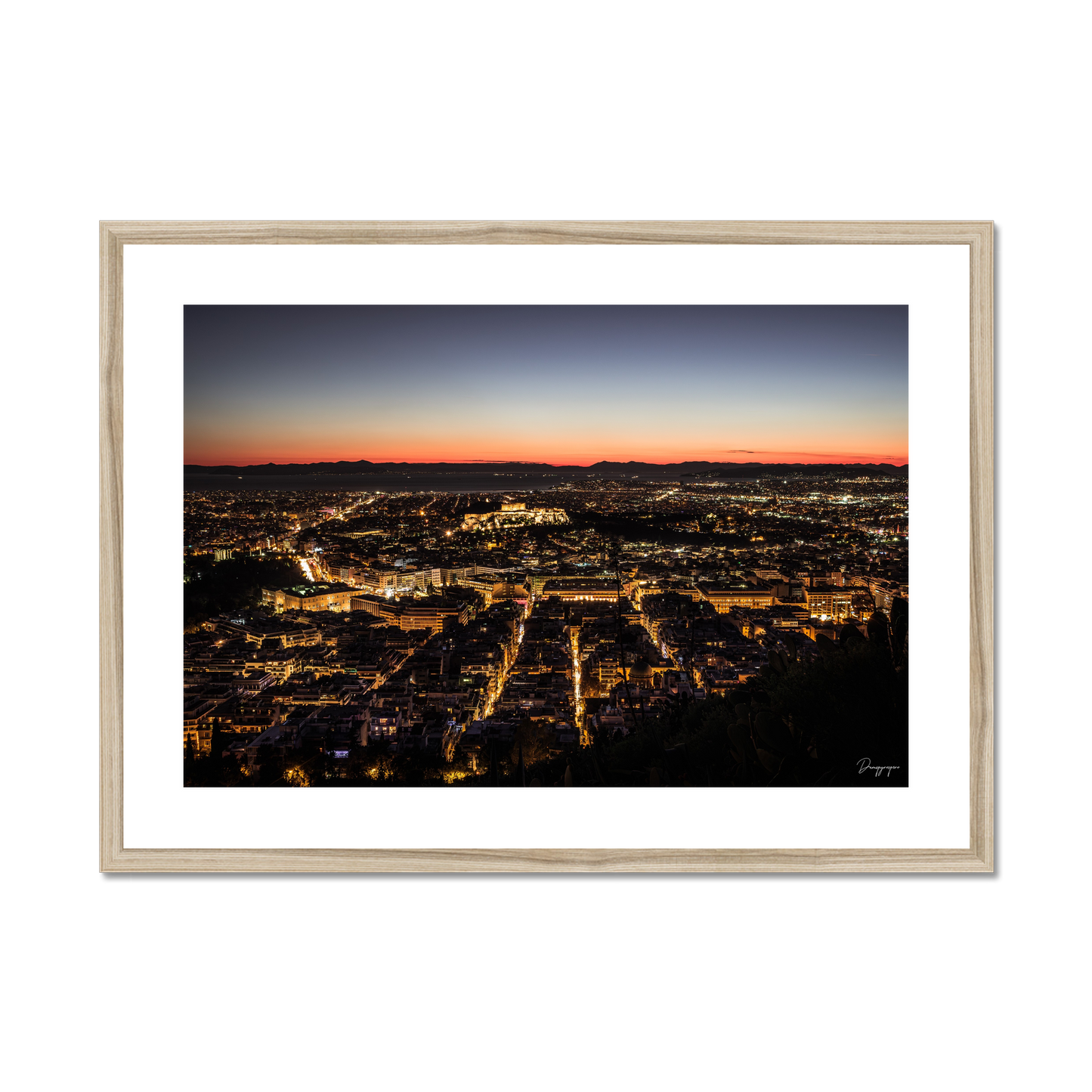 Urban Flames - Framed Art