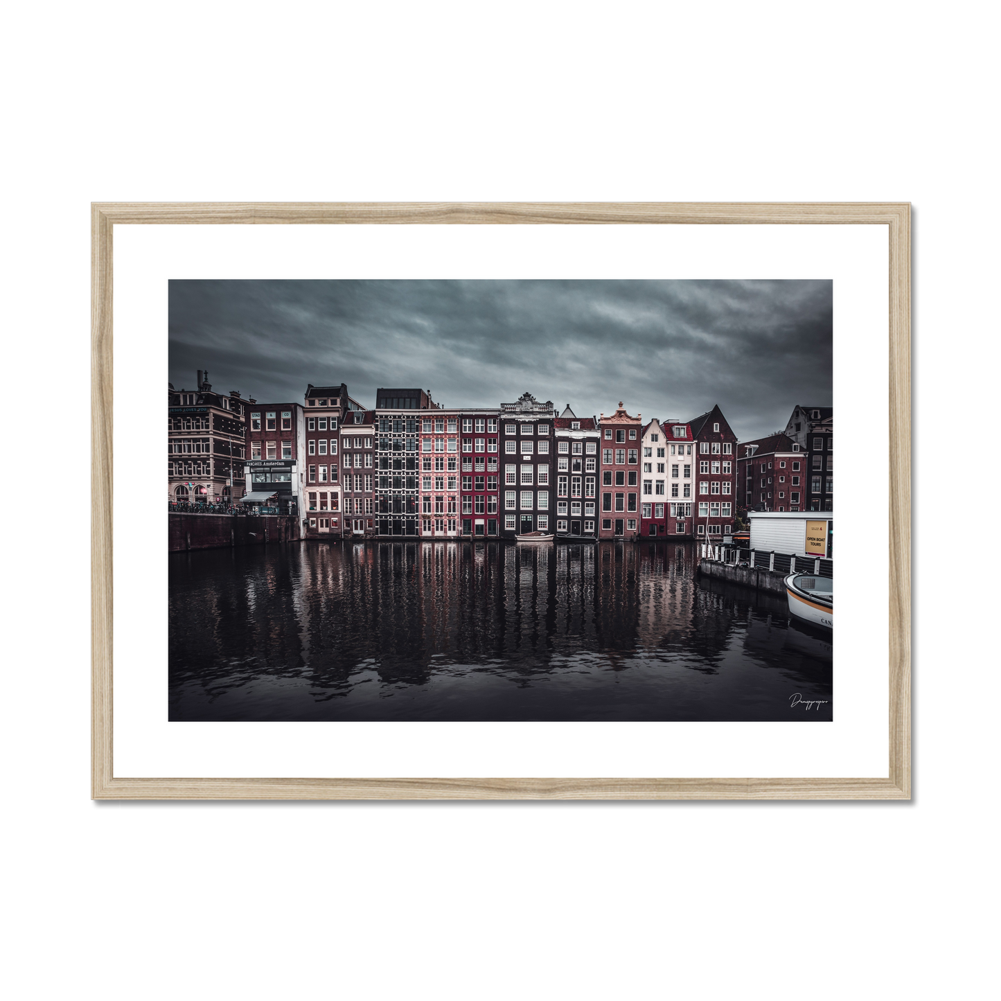 Houses of Amsterdam - Framed Art