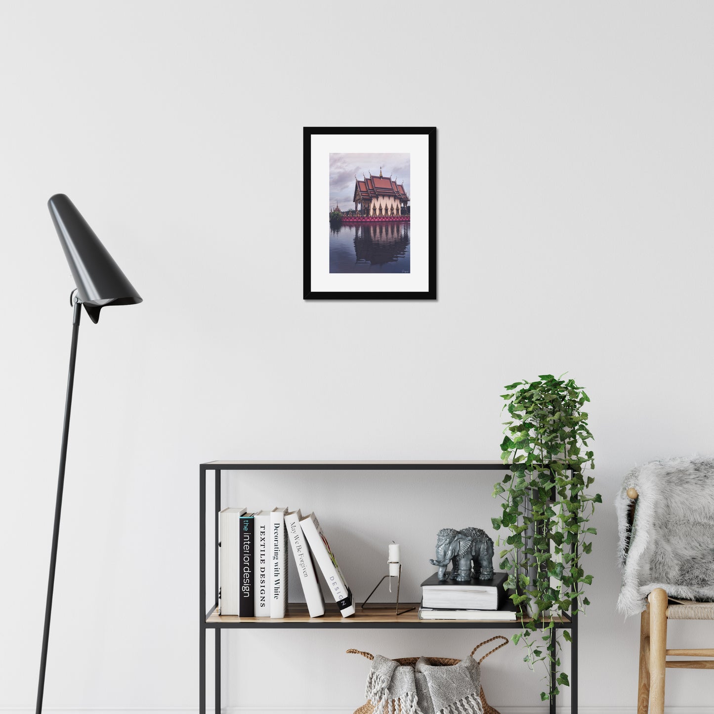 Sacred Lake - Framed Art