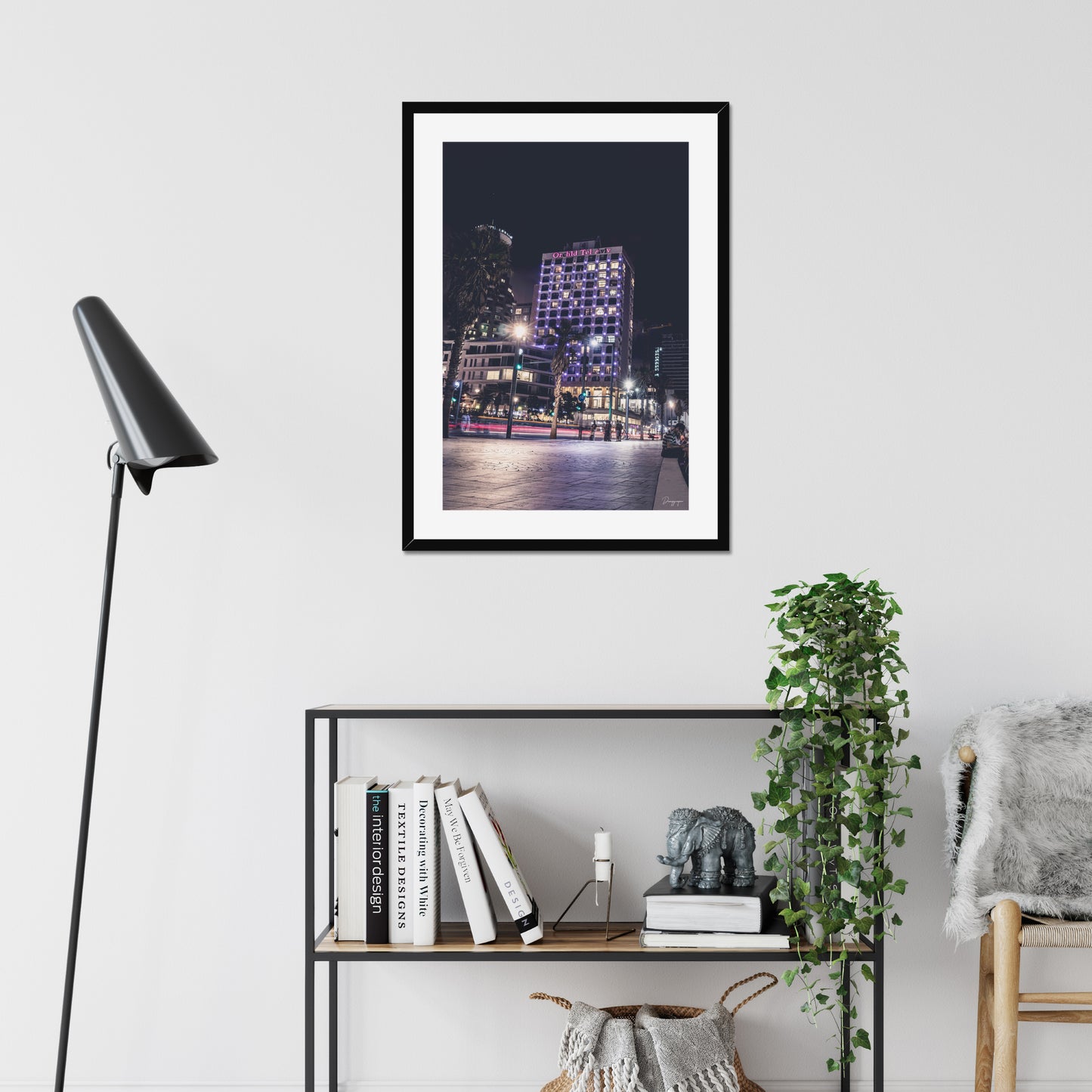 Tel Aviv Rush - Framed Art