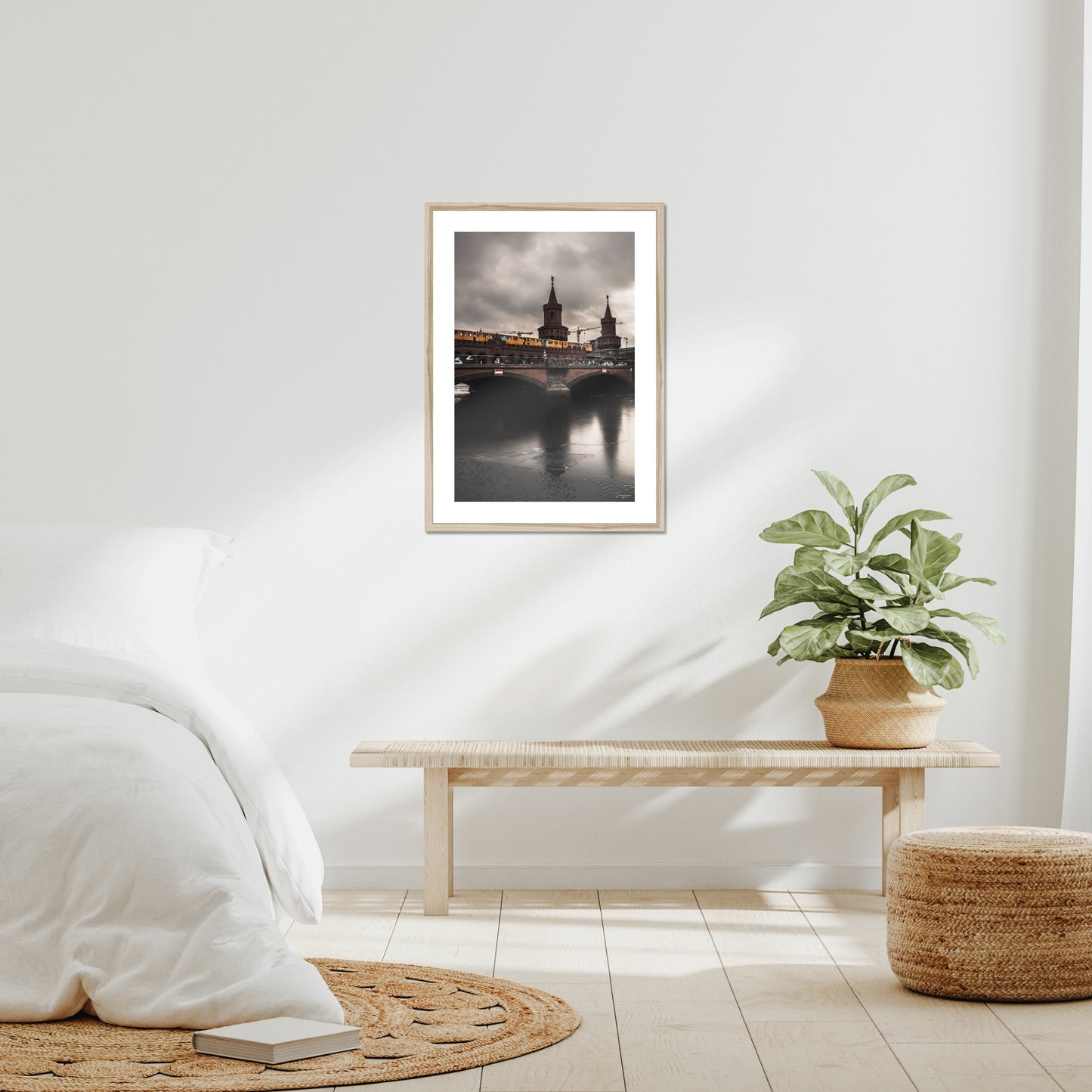 Frozen Half - Framed Art