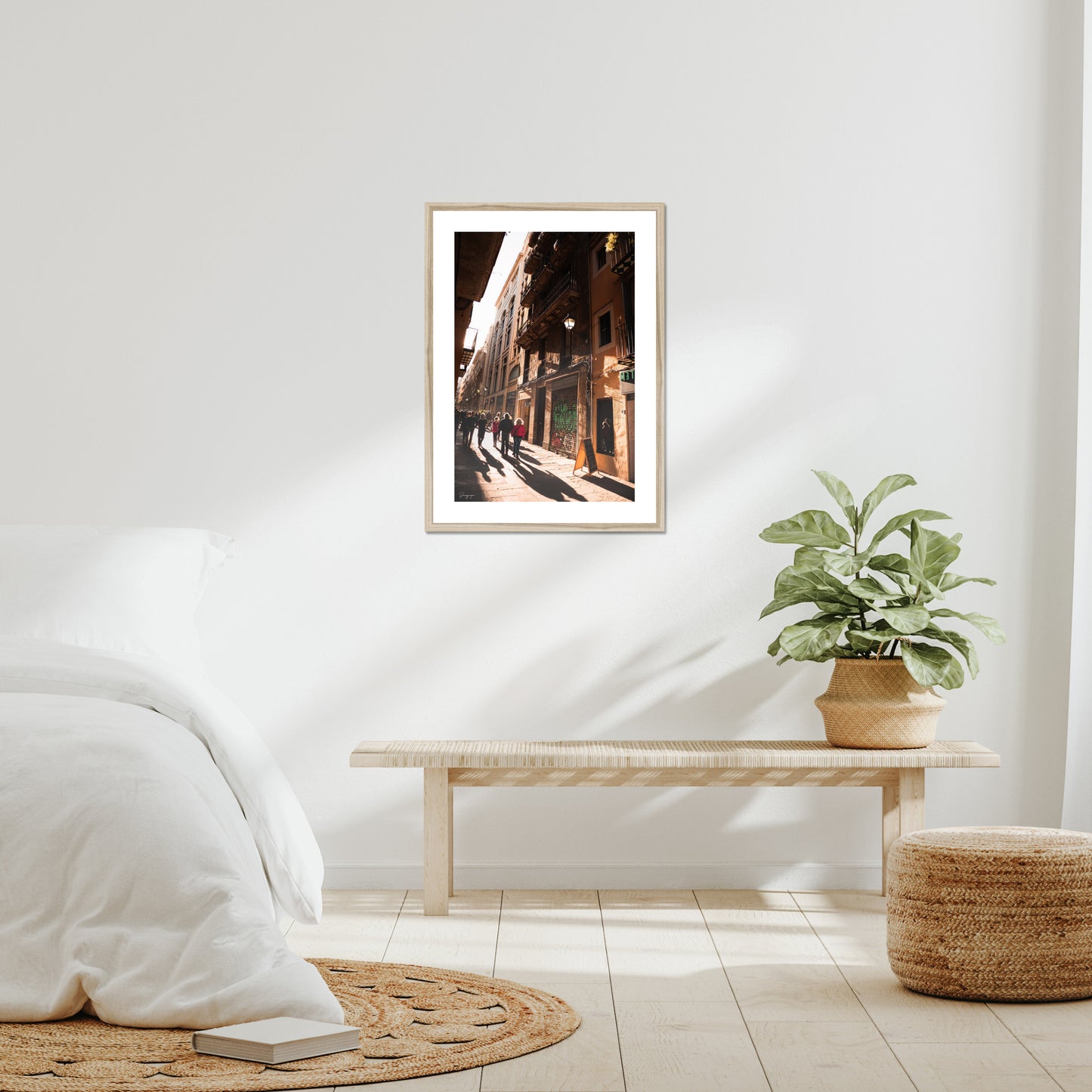 Shadows of Gold - Framed Art
