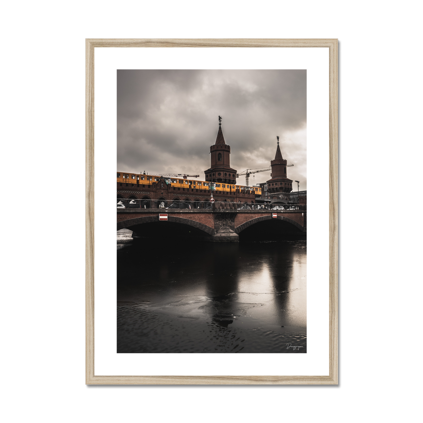 Frozen Half - Framed Art