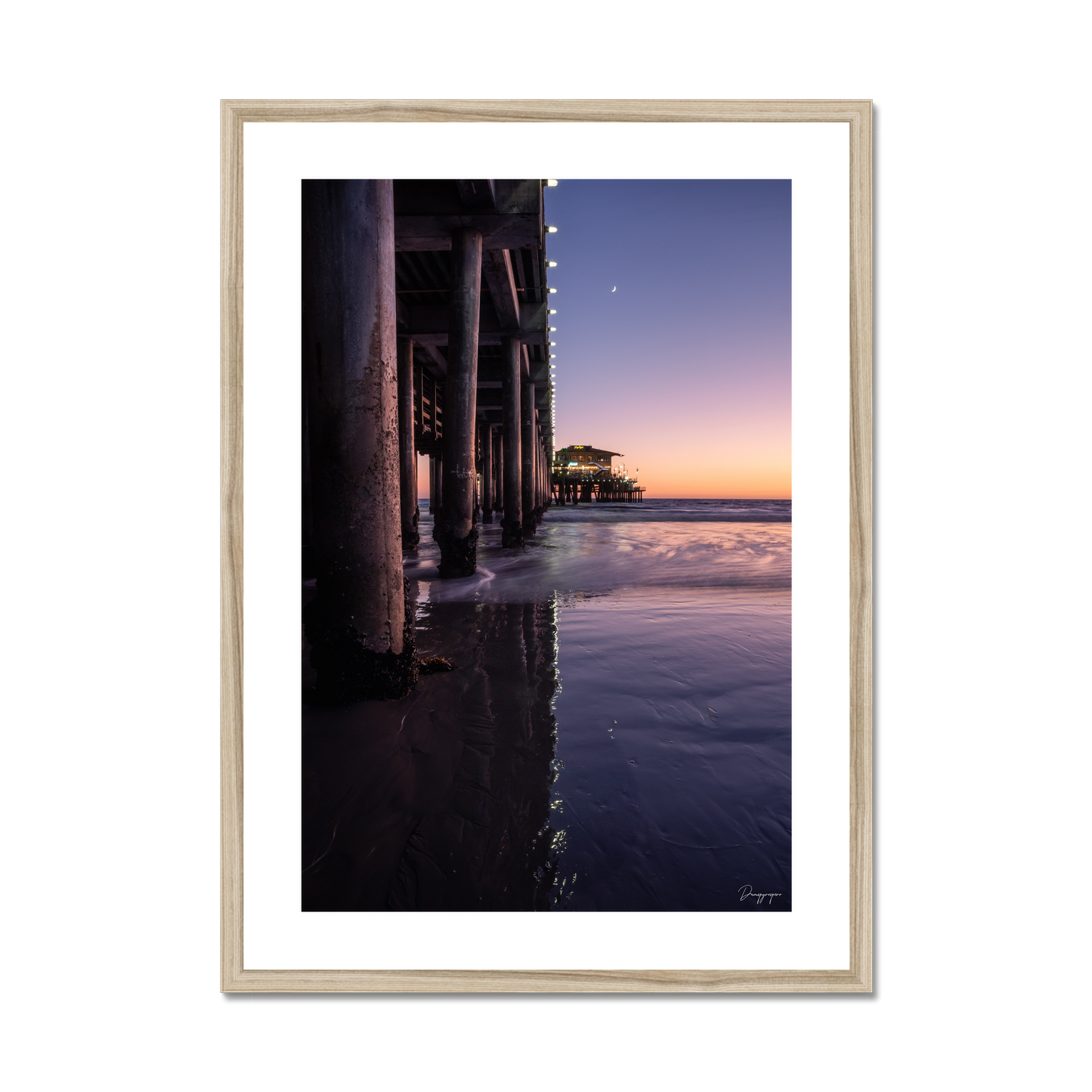 Under the Pier - Framed Art