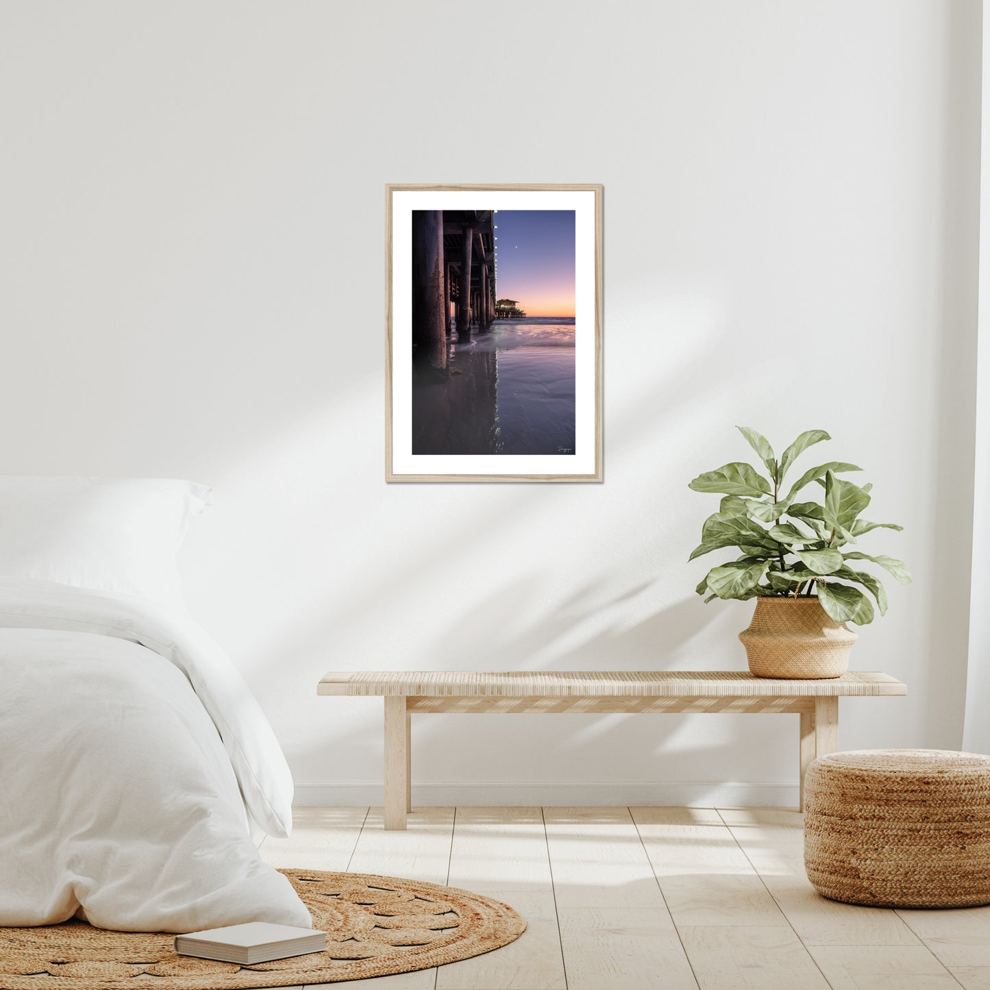 Under the Pier - Framed Art