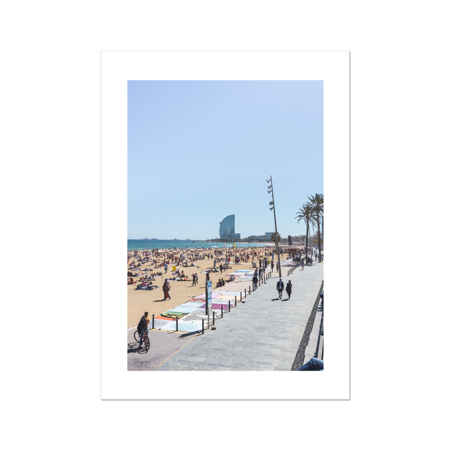 La Barceloneta - Poster
