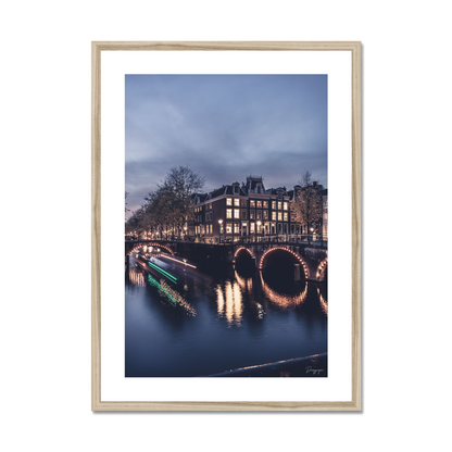 Amsterdam Rush - Framed Art