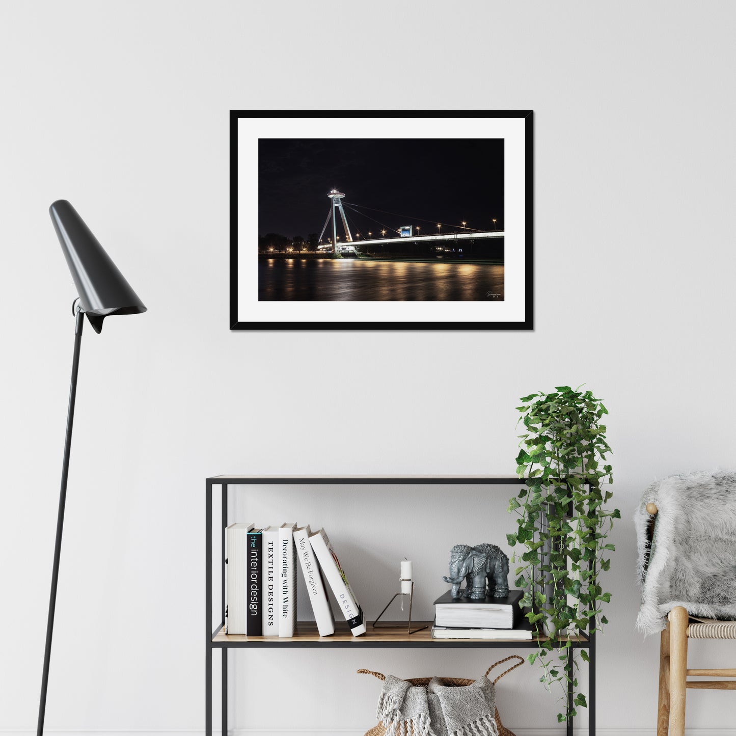 UFO Bridge - Framed Art