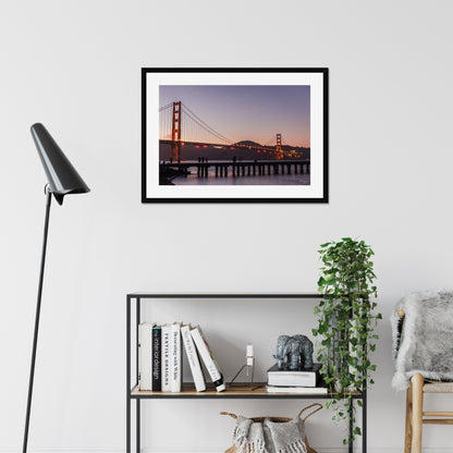 Golden View - Framed Art