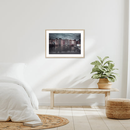 Houses of Amsterdam - Framed Art