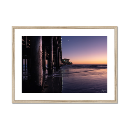 Under the Pier (Landscape) - Framed Art