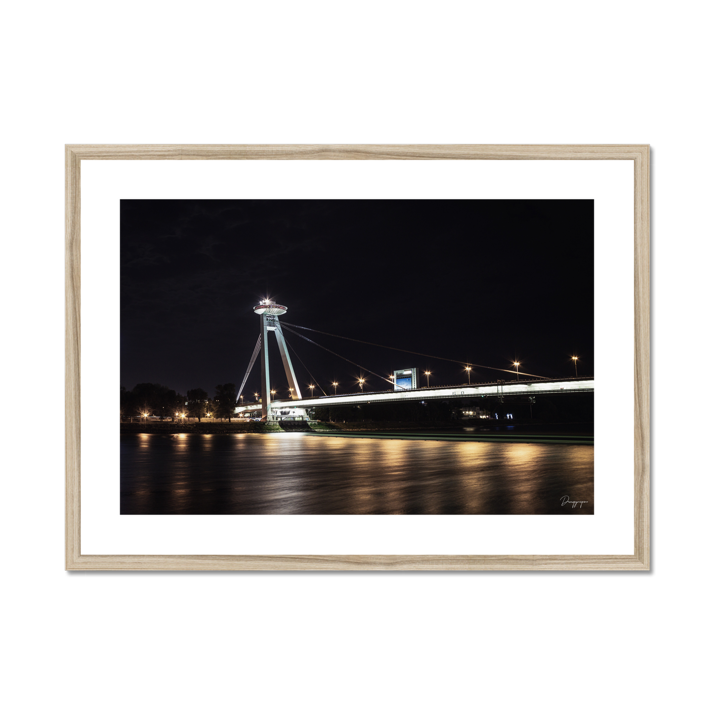 UFO Bridge - Framed Art