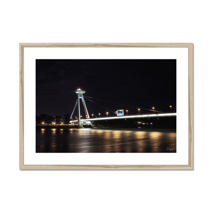 UFO Bridge - Framed Art