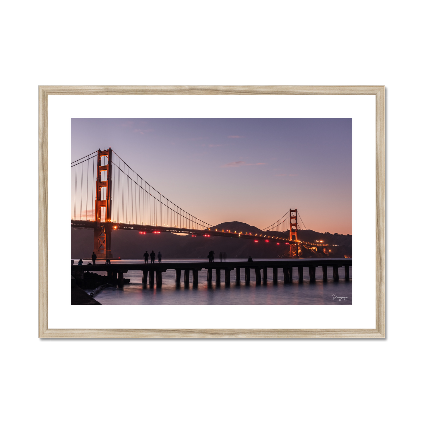 Golden View - Framed Art