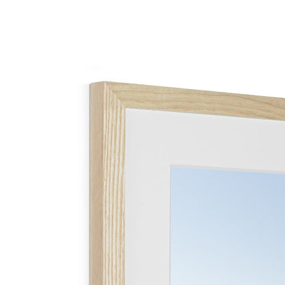 White Slope - Framed Art