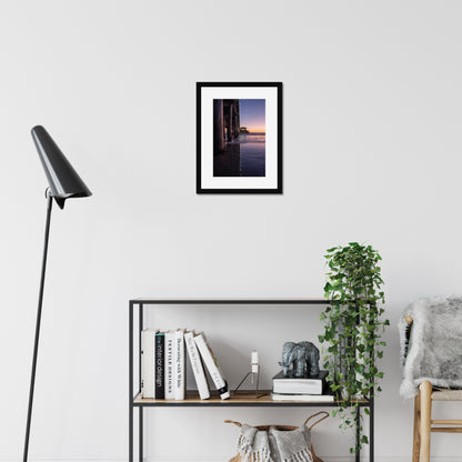 Under the Pier - Framed Art