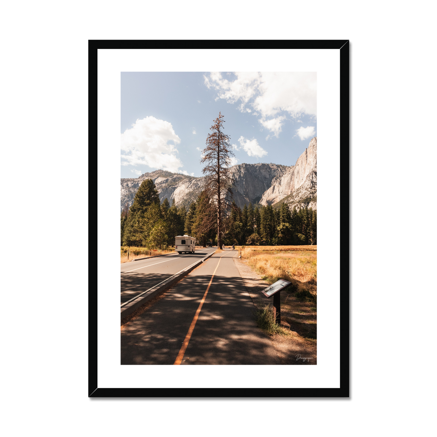 Yosemite Caravan - Framed Art