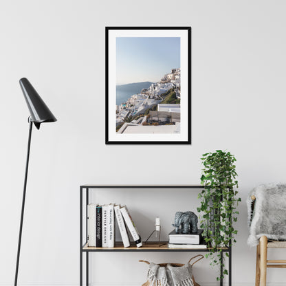 White Slope - Framed Art