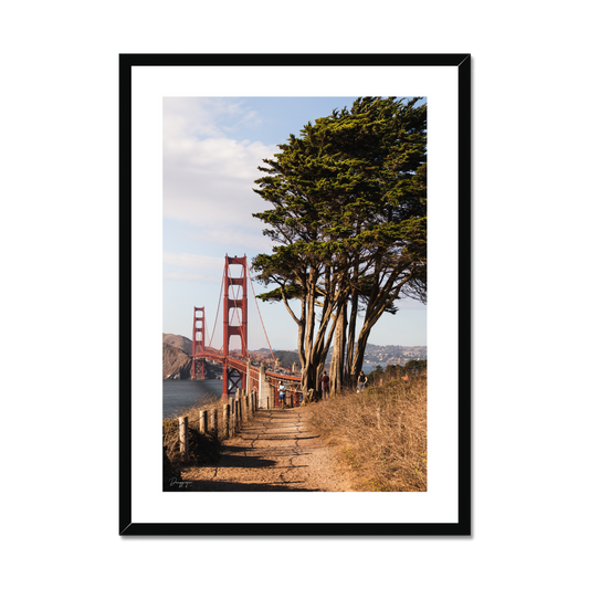 Golden Gate - Framed Art