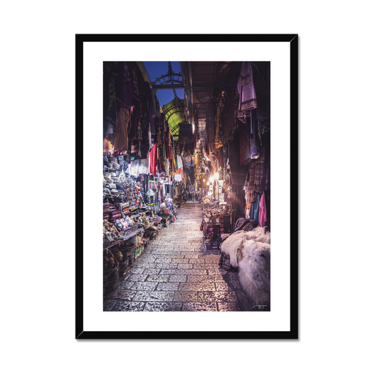 Night Market - Framed Art
