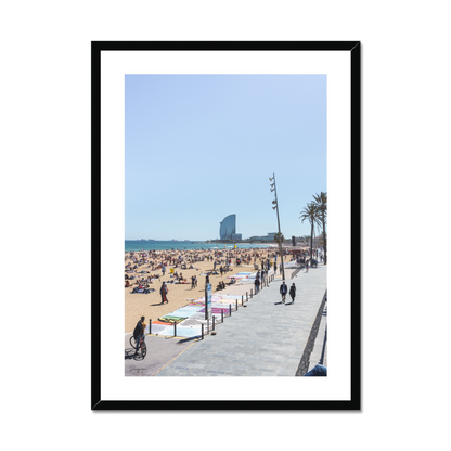 La Barceloneta - Framed Art