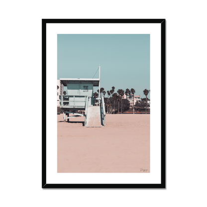 Lifeguard Post - Framed Art