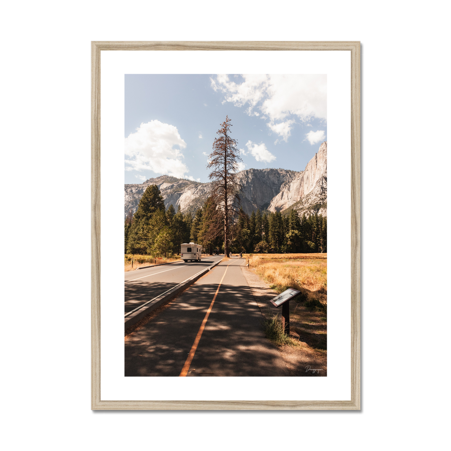 Yosemite Caravan - Framed Art