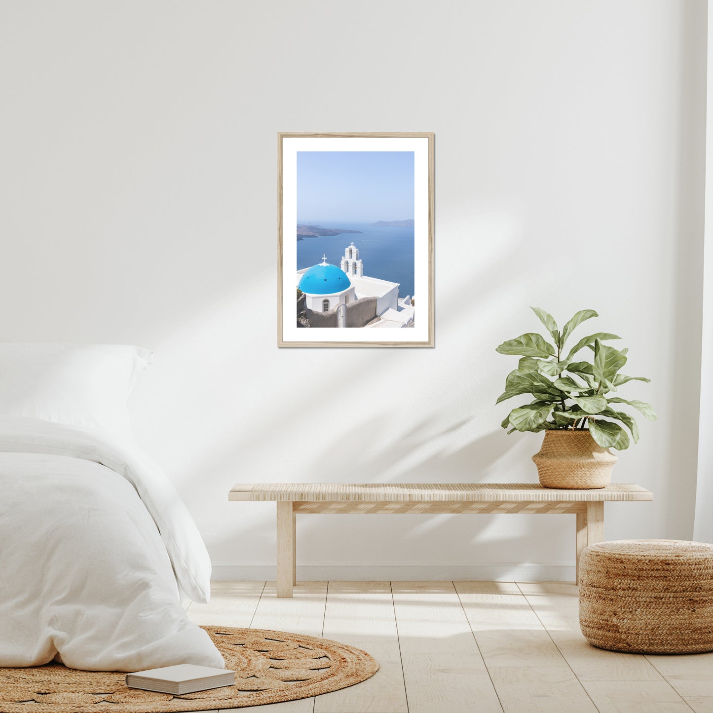 The Blue Dome - Framed Art