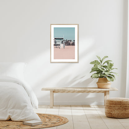 Lifeguard Post - Framed Art