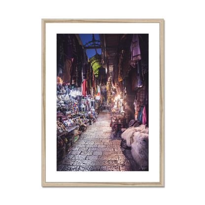 Night Market - Framed Art