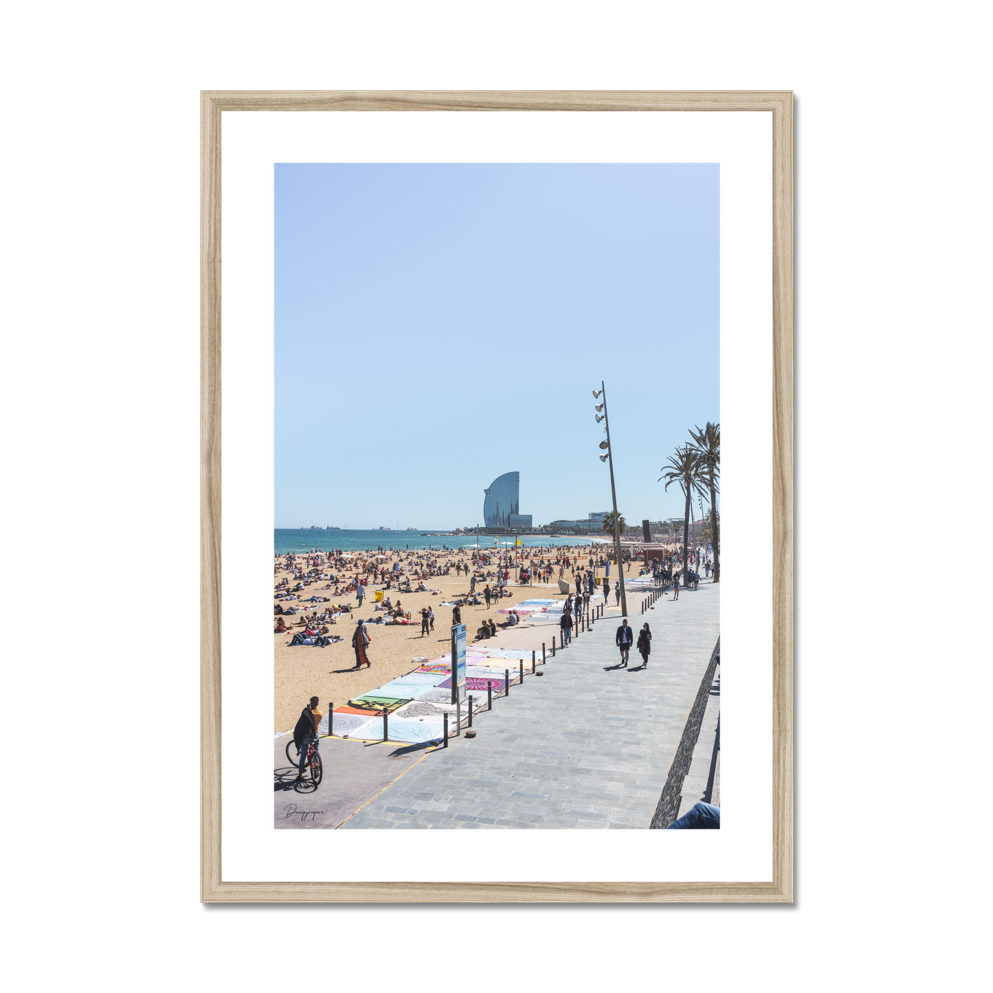 La Barceloneta - Framed Art