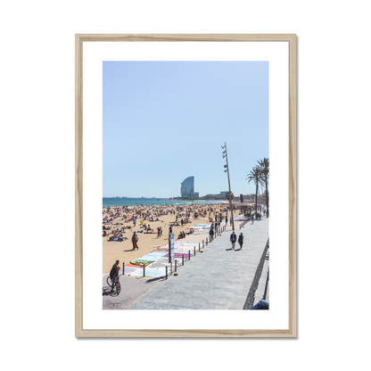 La Barceloneta - Framed Art