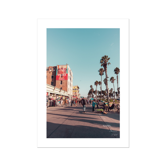 A Day in Venice Beach - Poster