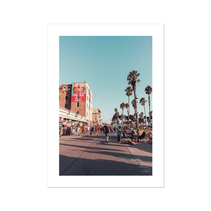 A Day in Venice Beach - Poster