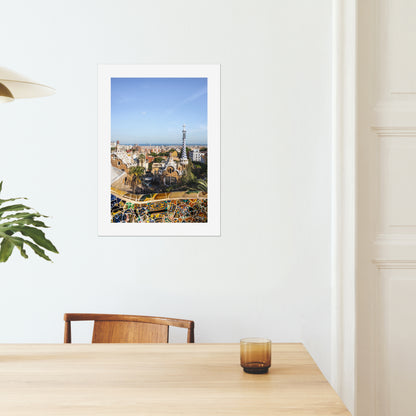 Gaudi's Colors - Poster