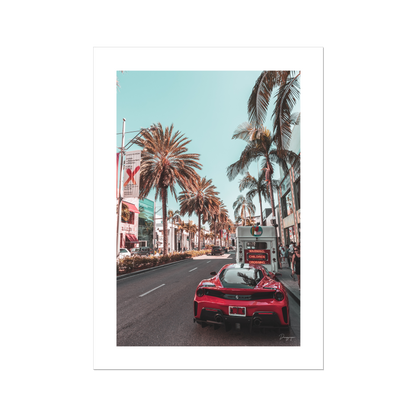 Beverly Hills Ferrari - Poster