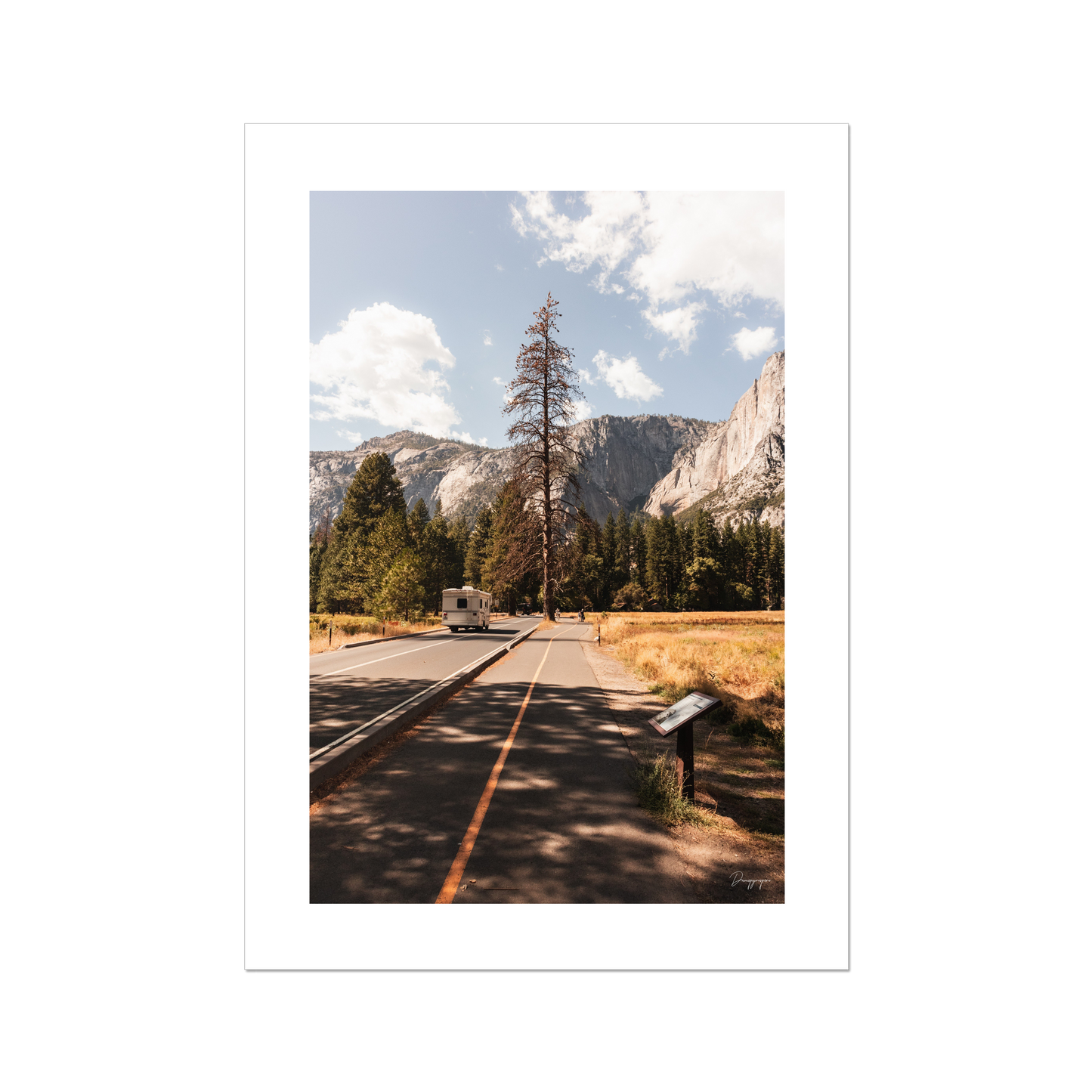 Yosemite Caravan - Poster