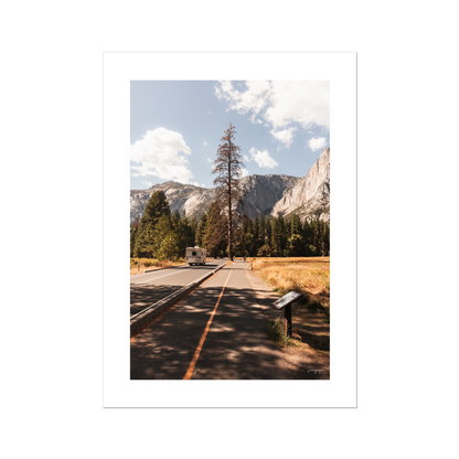 Yosemite Caravan - Poster