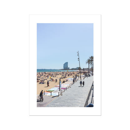 La Barceloneta - Poster