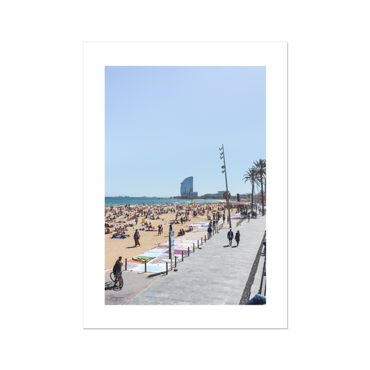 La Barceloneta - Poster