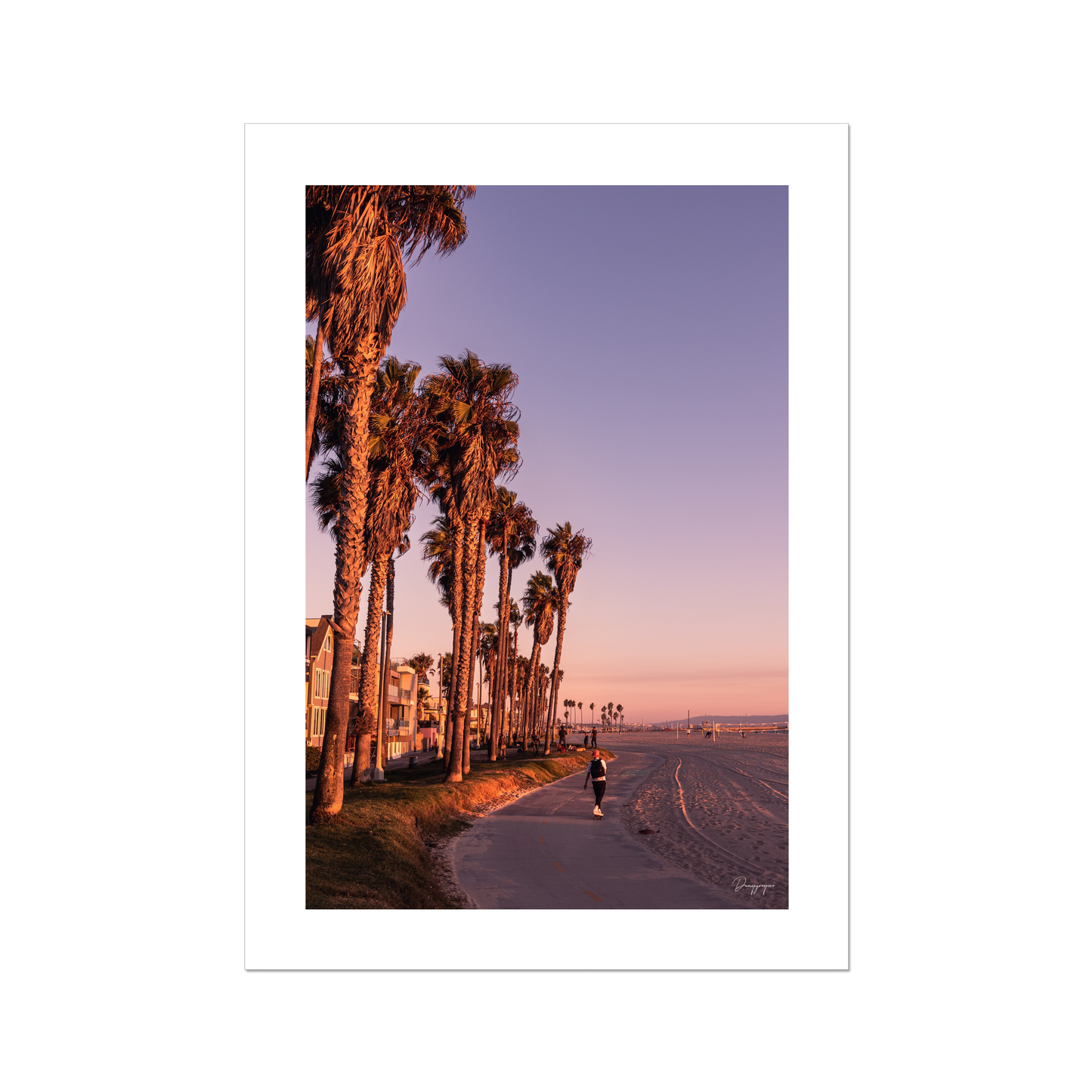 California Evenings - Poster