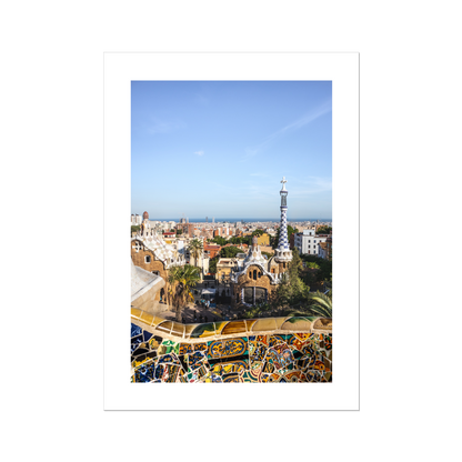 Gaudi's Colors - Poster